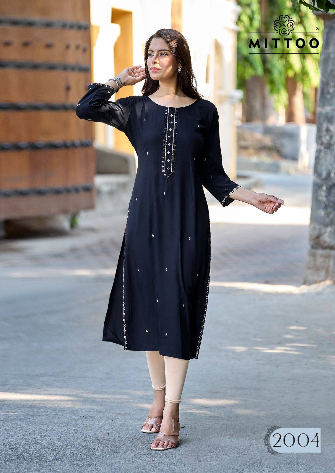  HAYA By MITTOO 2001 To 2006 Series Beautiful Festive Suits Colourful Stylish Heavy Rayon kurtis At Wholesale Price